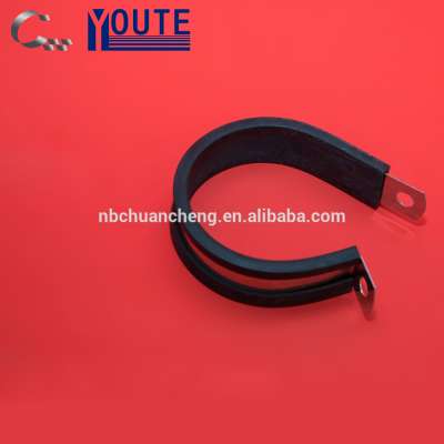 CCJS 5MM * 20MM Clamps Stainless Steel EPDM Rubber Lined P Clips